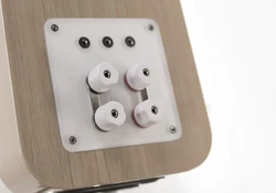 Q Acoustics Concept 300 Bookshelf speaker White & Light Oak