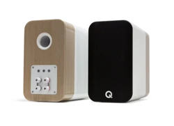 Q Acoustics Concept 300 Bookshelf speaker White & Light Oak