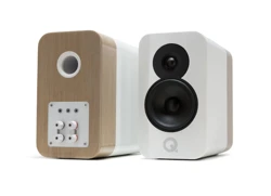 Q Acoustics Concept 300 Bookshelf speaker White & Light Oak