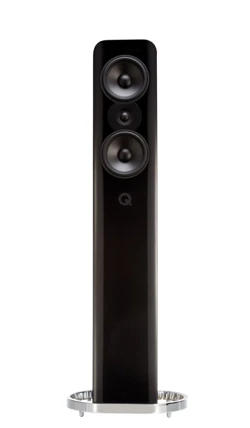 Q Acoustics Concept 500 Vloerstaande luidspreker Zwart & Rosewood