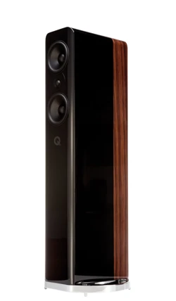Q Acoustics Concept 500 Vloerstaande luidspreker Zwart & Rosewood