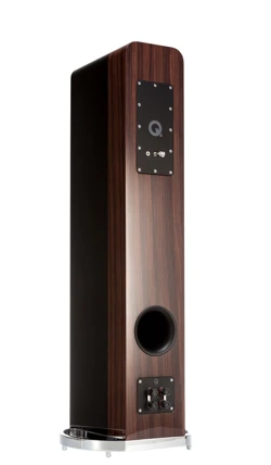 Q Acoustics Concept 500 Vloerstaande luidspreker Zwart & Rosewood