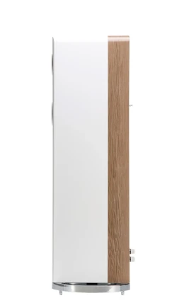 Q Acoustics Concept 500 Vloerstaande luidspreker Wit & Licht Eiken