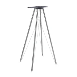 Q Acoustics Q FS75 Speaker Stands - Stainless Steel