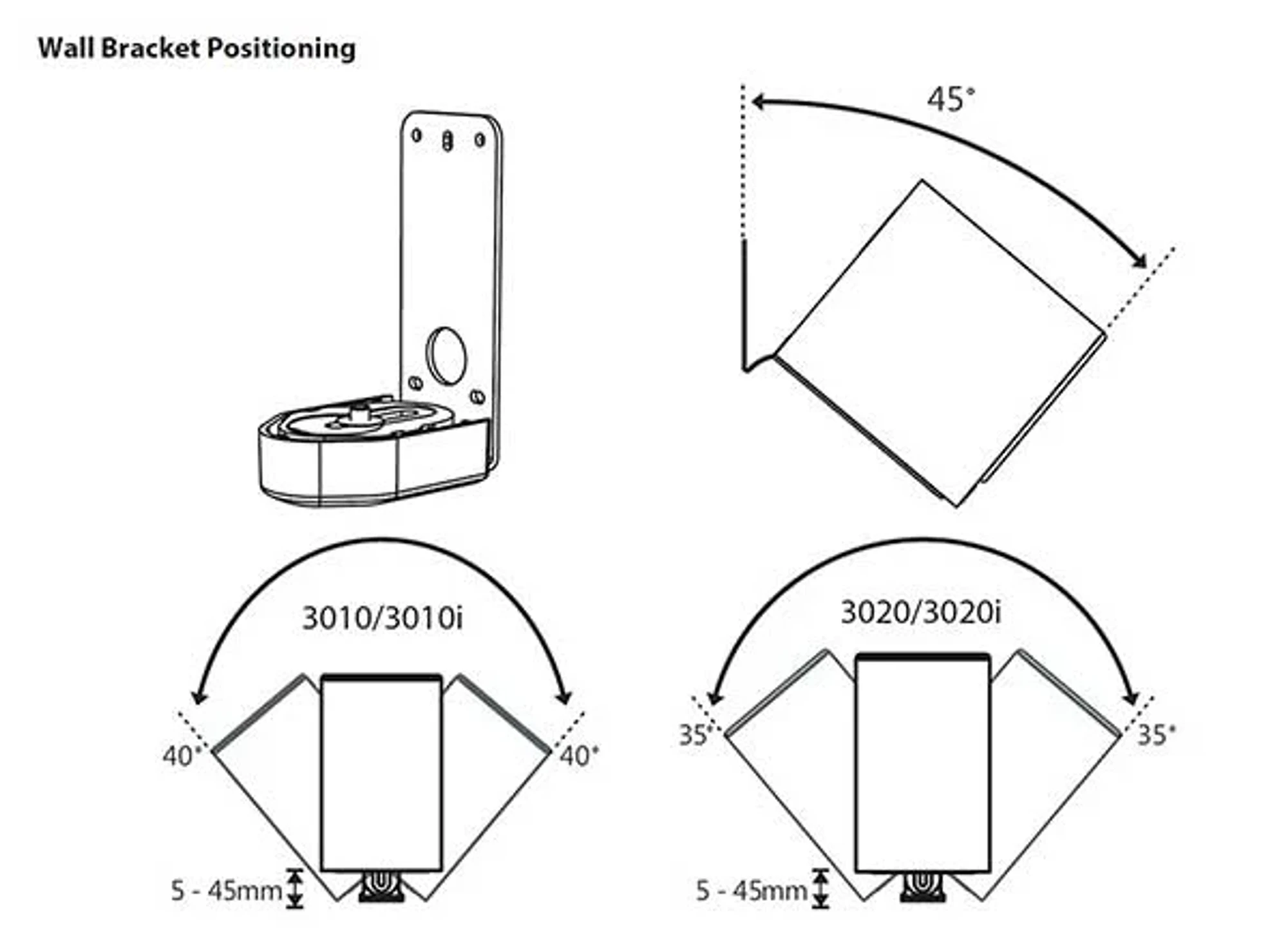 Q Acoustics 3000 Wall bracket