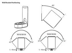 Q Acoustics 3000 Muurbeugel