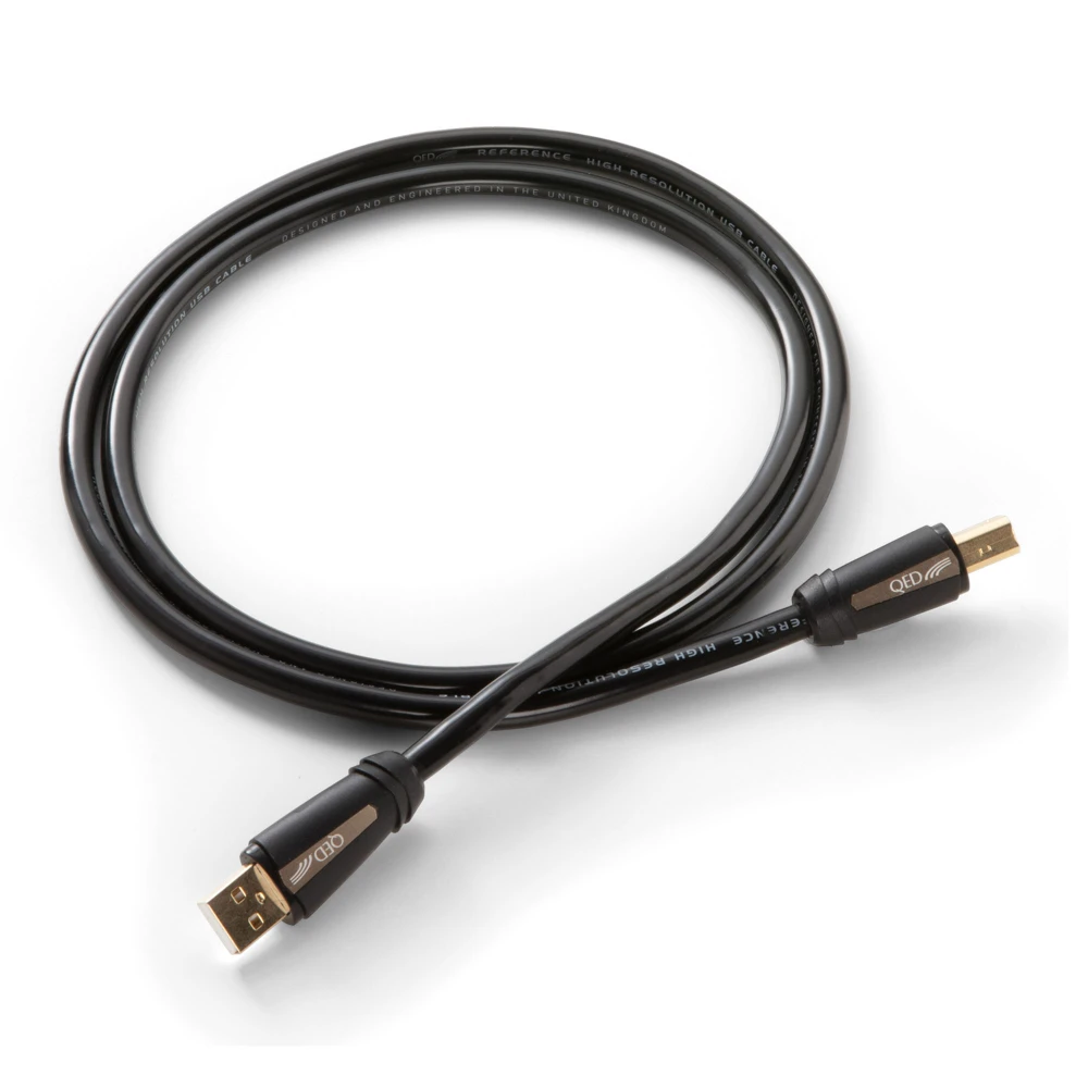 QED Reference Hi Res USB A - B Graphite Cable